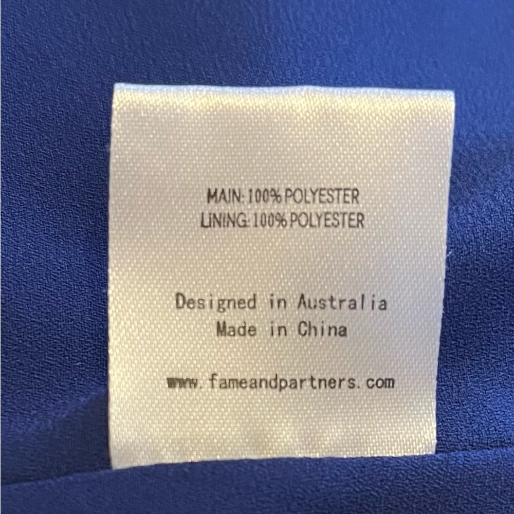 Fame and Partners Halter Dress NWOT - Picture 6 of 7